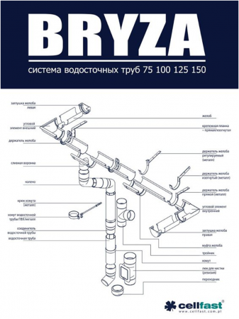 Водостічна система BRYZA Водостічна система BRYZA