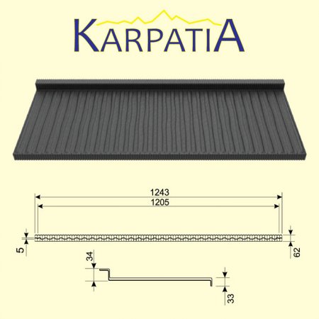 Металочерепиця виробництва Прушиньскі